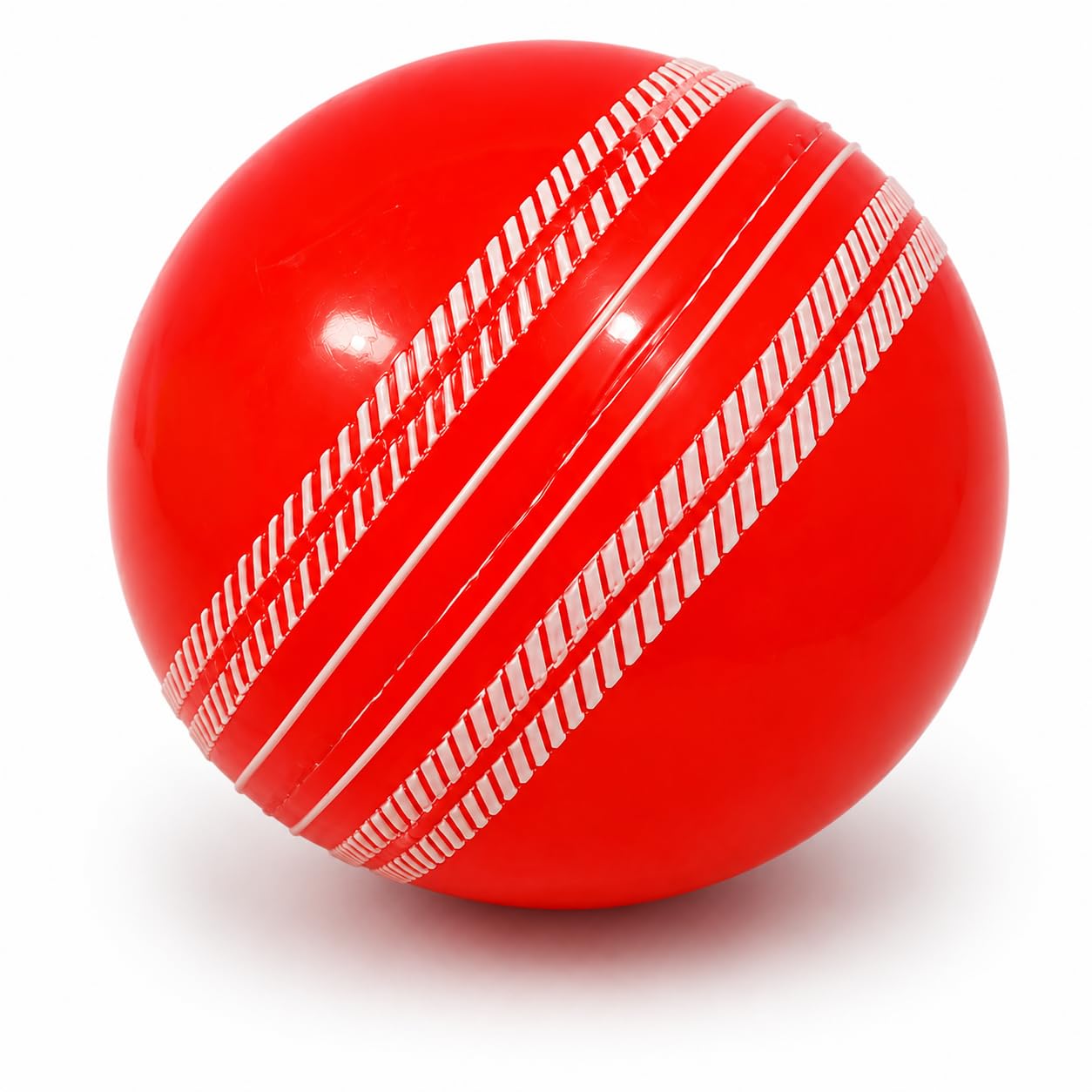 I-10 Rubber Cricket Ball for Practice and Training | Synthetic Rubber Cricket Ball | High Bounce Cricket Practice Ball | Indoor Outdoor Use | Durable Cricket Coaching Ball | 110-120 g |-picture-13