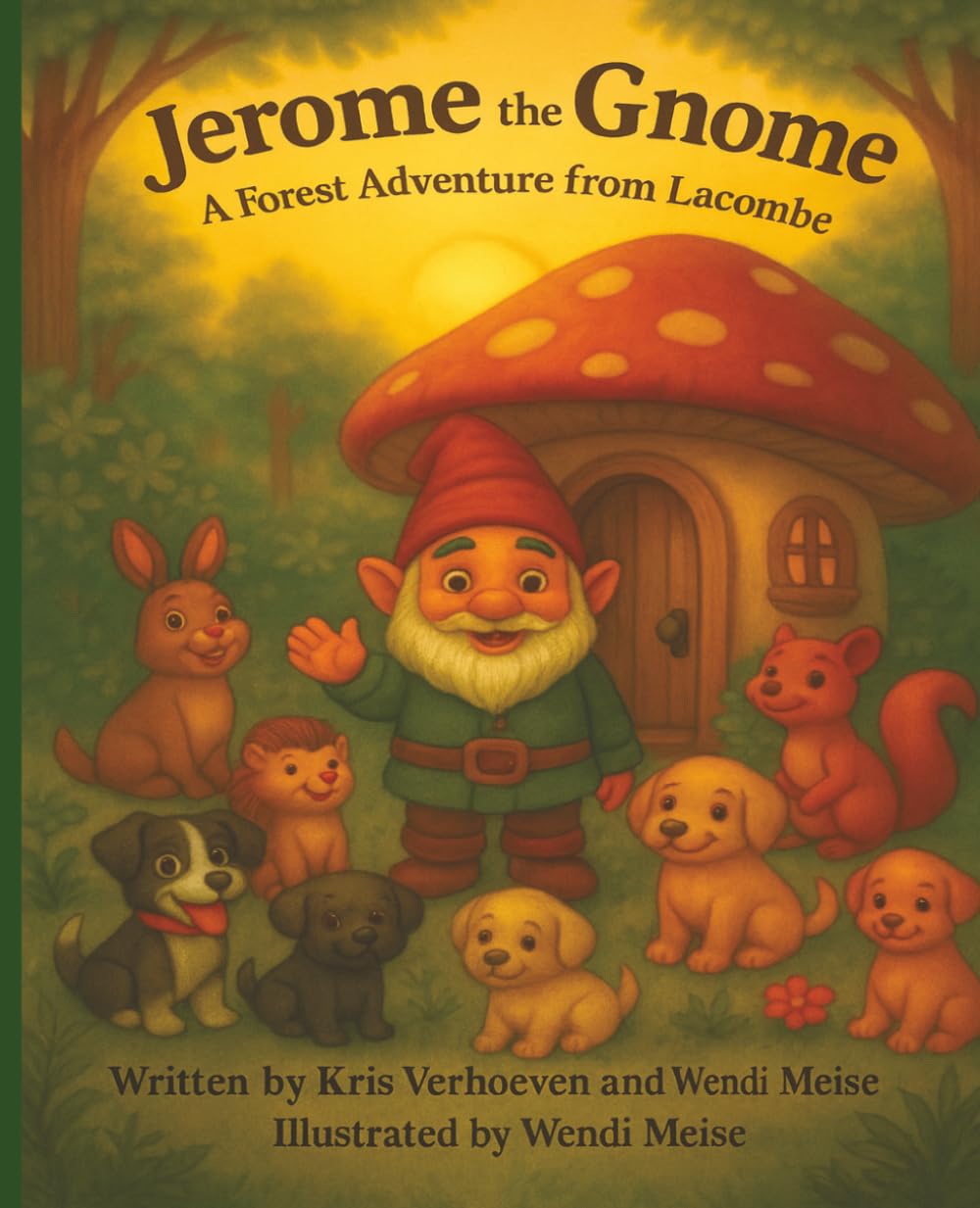 Jerome the Gnome - a Forest Adventure From Lacombe: A Woodland Adventure Story for Kids Ages 2–8 with Animals, Nature, and Interactive Questions (Jerome the Gnome; The Gnome From Lacombe)