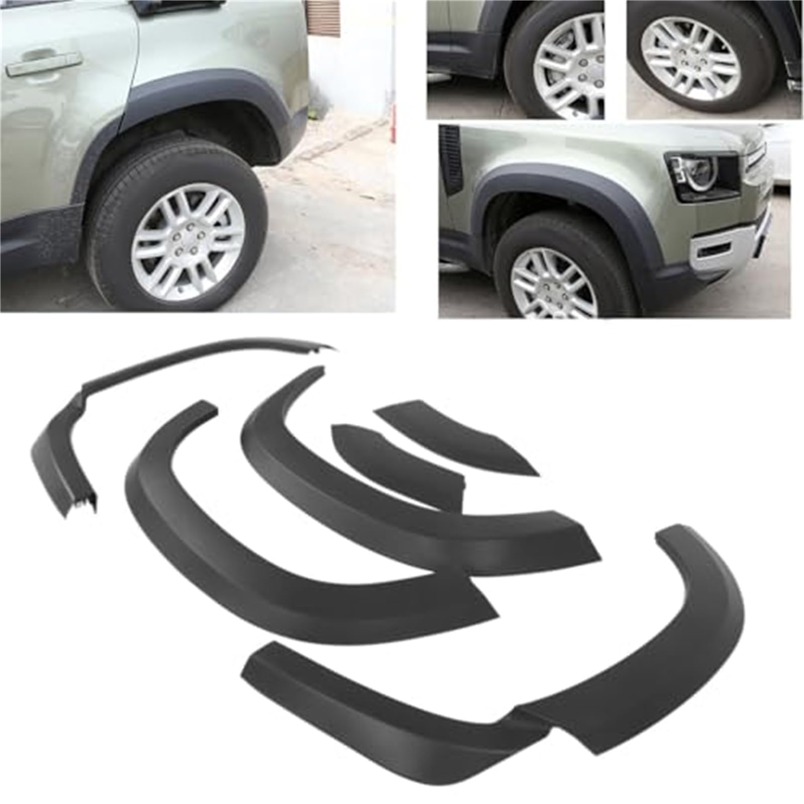 Defender 110 2020-2021, 6szt. Wymiana dekoracji nakładki na łuk