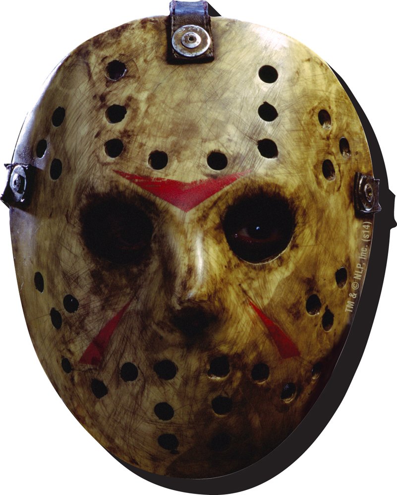 Amazon.com: Aquarius Friday The 13th- Mask Funky Chunky Novelty