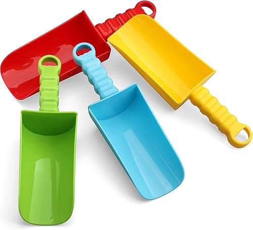 Miniatura 7 de Pala de arena de playa jumbo de 9 pulgadas, juguetes para niños y adultos, pala de arena grande para playa, herramientas de jardín para caja de