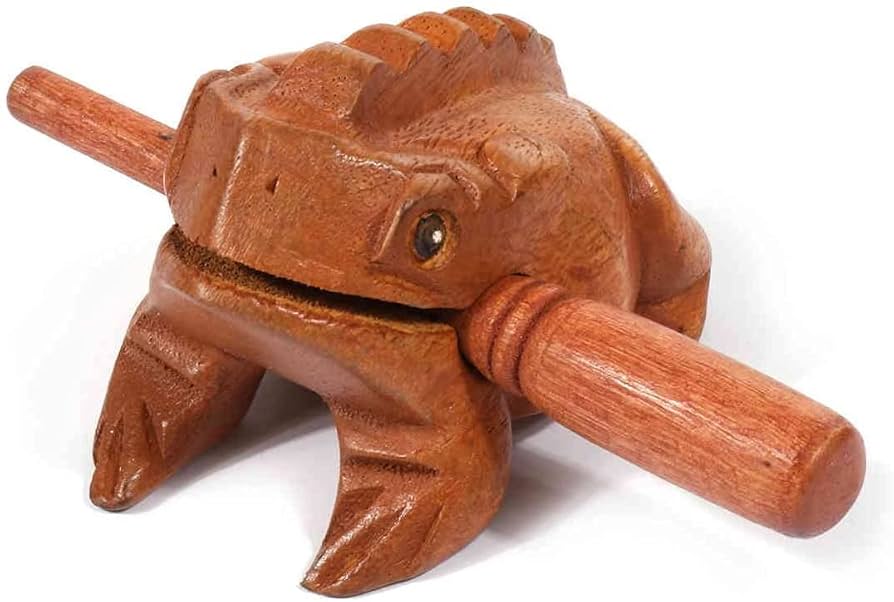 かえる 楽器 木魚 木製 Amazon | [カロカック]かえる楽器 木製 カエル ミニ ギロ ドラム