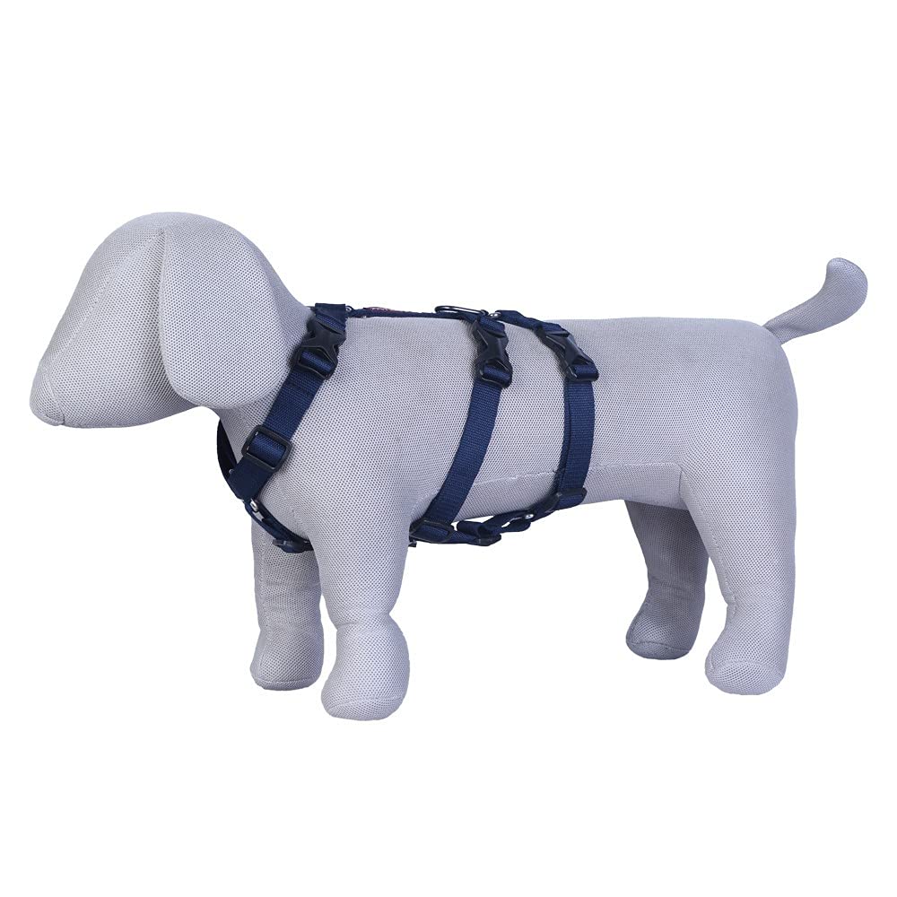 Pets Like Dog Double H Harness with Collar Clips Navy Blue(Large) (B09D38WW9D) Amazon Price History, Amazon Price Tracker