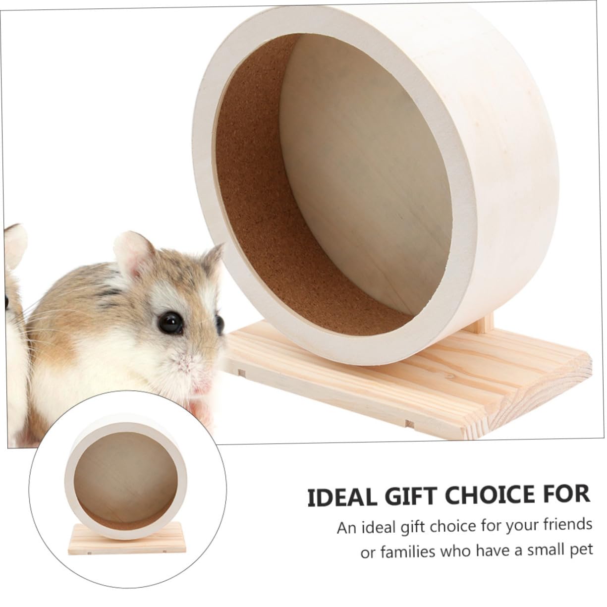 Hamster Laufrad Spielzeug für Gesunde Bewegung und Beschäftigung