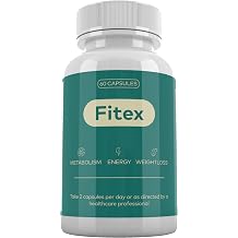 Fitex Weight Loss Support Natural Ingredients 60 Capsules 1 Month Supply