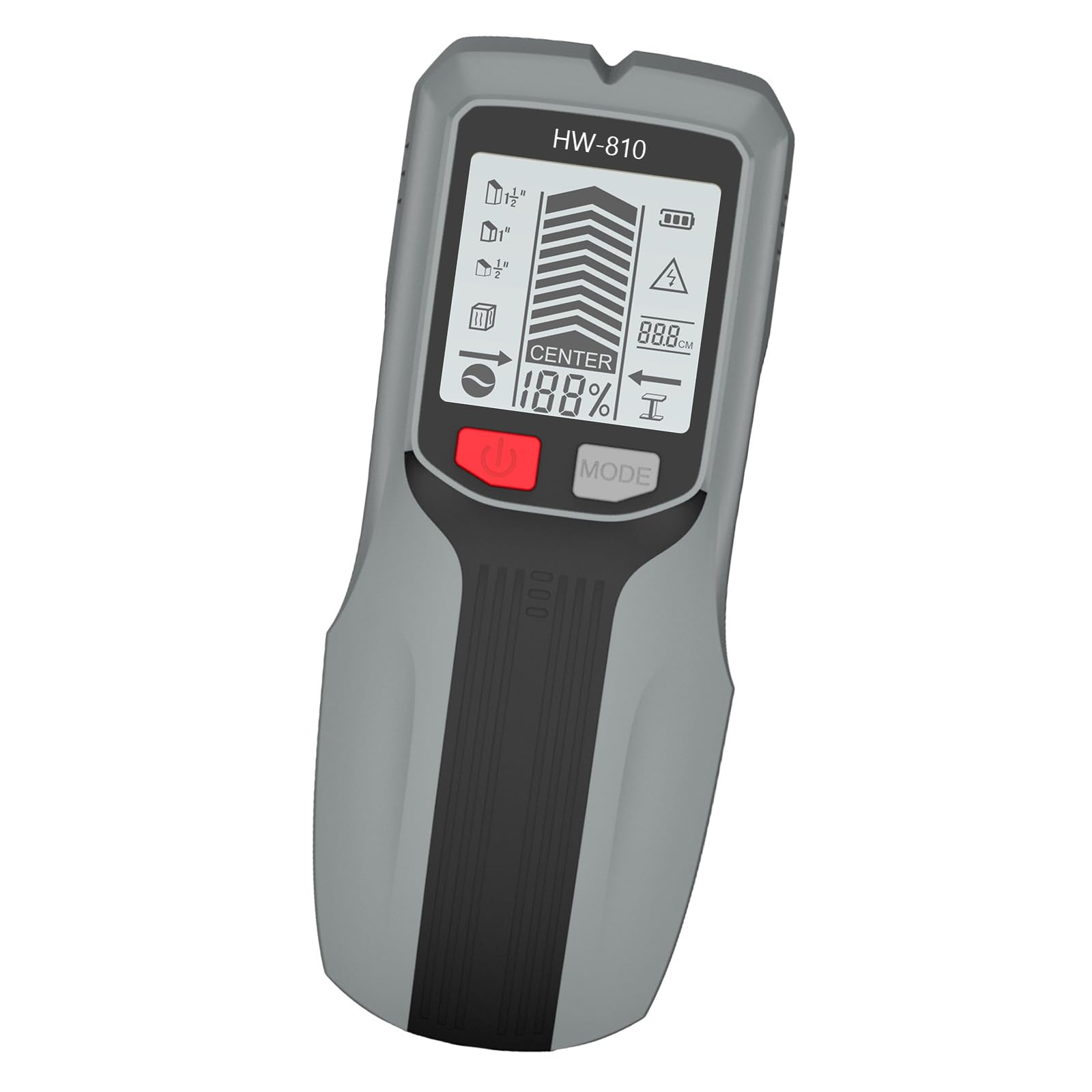 Professional Handheld Wall and Metal Detector Wall Scanner with LCD Screen for Detection of Hiddens Structures Scanner