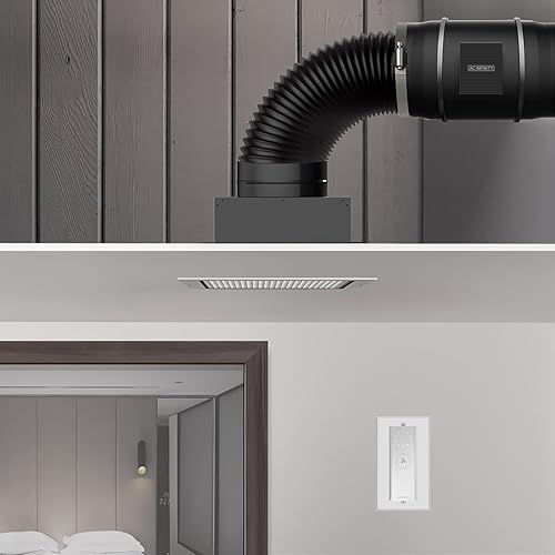 Miniatura 8 de AC Infinity CLOUDWAY - Ventilador EC S12 para toda la casa, 1600 CFM con control remoto de ventilador inalámbrico de 10 velocidades, ventilador de