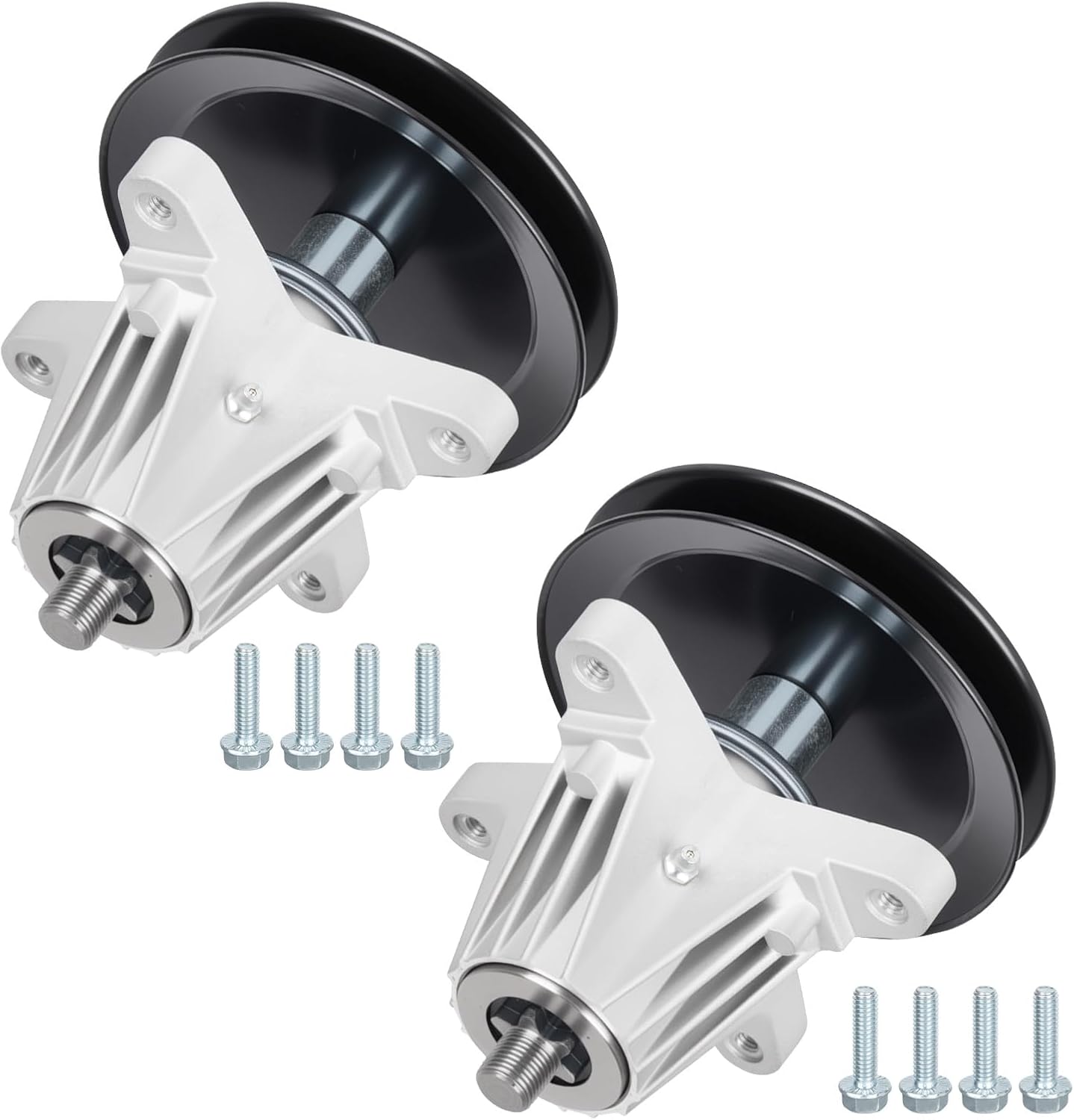 ILONPA (2 Pack) 618-06976 42" Deck Spindle Assembly for Cub Cadet MTD 618-06976A 918-06976 918-06976A, for LT42 LT42C LX42 XT1-LT42 XT2-LX42 XT2-LX42 CYT4220 Mower