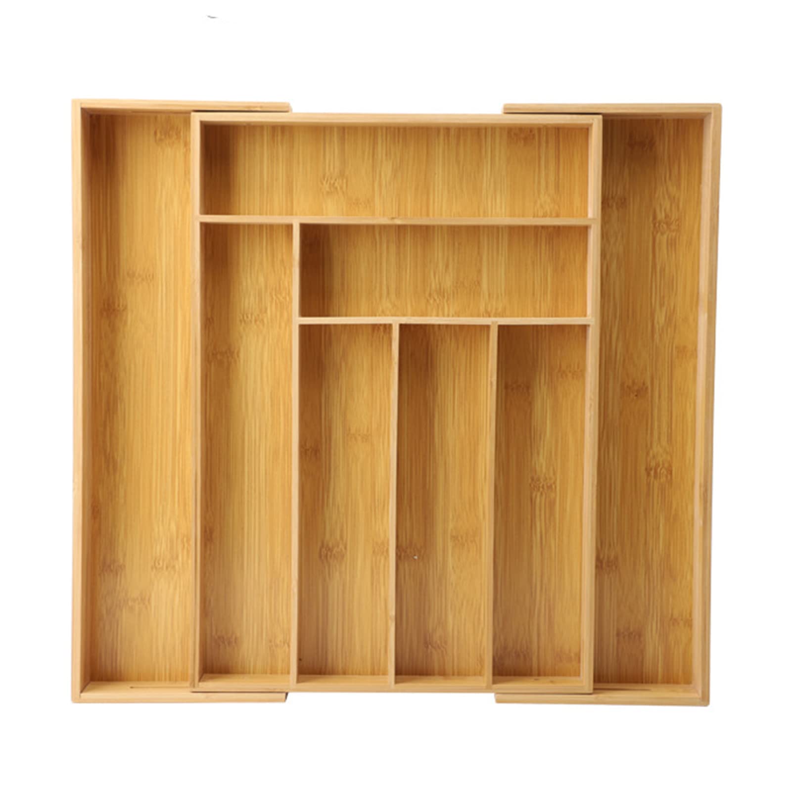 Esta Bandeja Ajustable para Cubiertos, Organizador de cajones de Cocina expandible y Organizador de Utensilios, Bandeja para Cubiertos con separadores de cajones para Utensilios de Cocina y