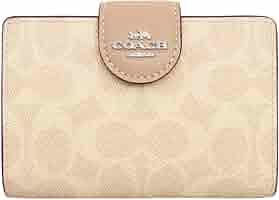 Amazon | [コーチ] 財布(二つ折り財布) FCW786 CW786 サンド×トープ