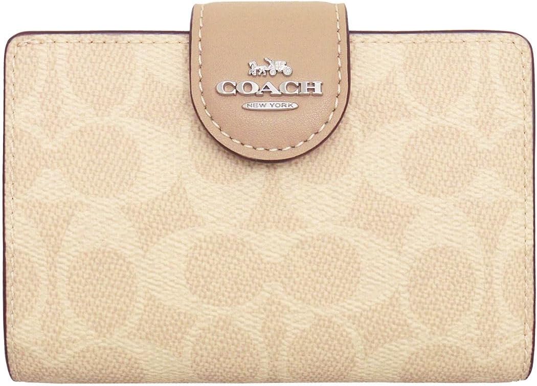 Amazon | [コーチ] 財布(二つ折り財布) FCW786 CW786 サンド×トープ