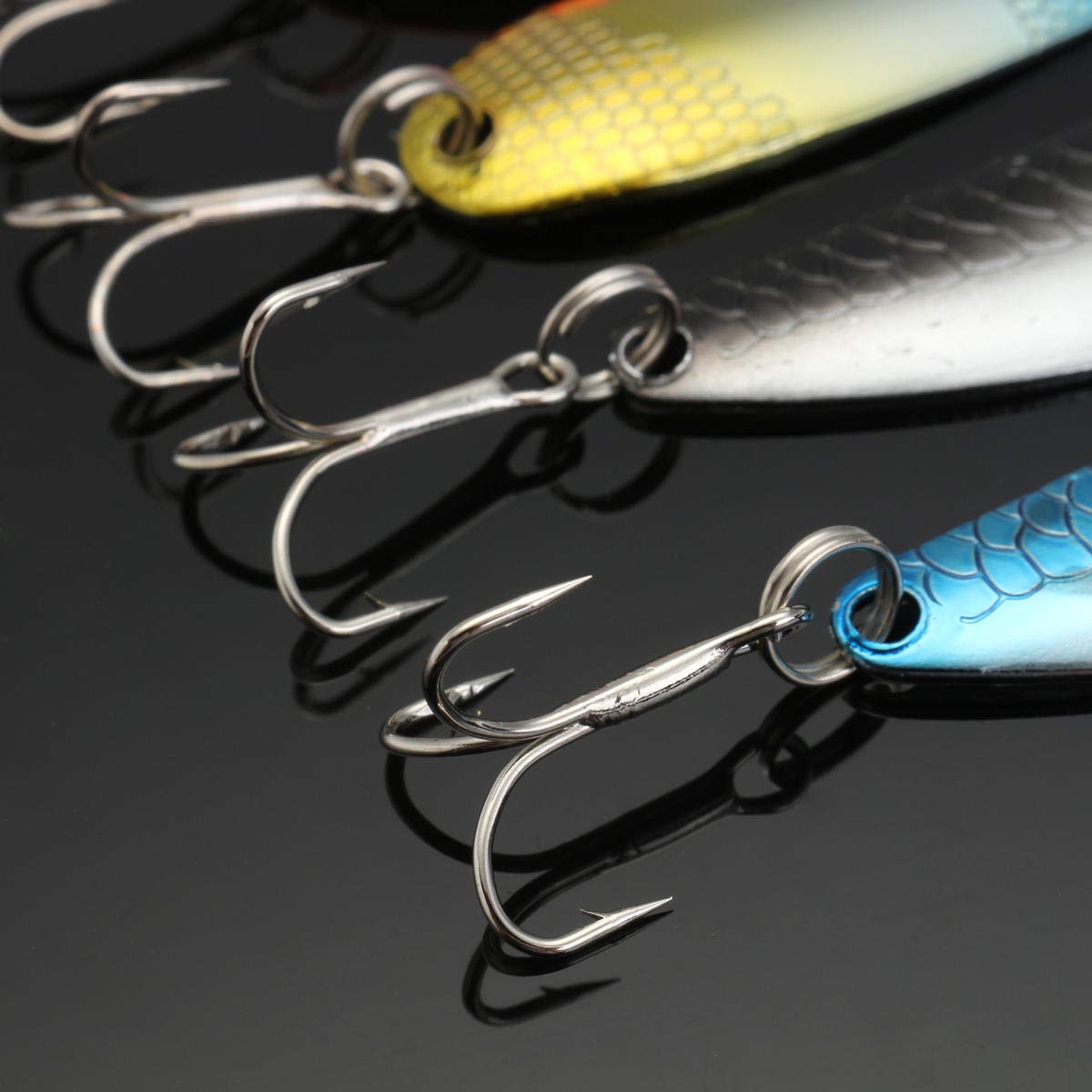Cebos Artificiales 30 PCS Lure DE Pesca 6CM-8CM 235G Aleación Cebos de Pesca intemperados Señuelos de Pesca