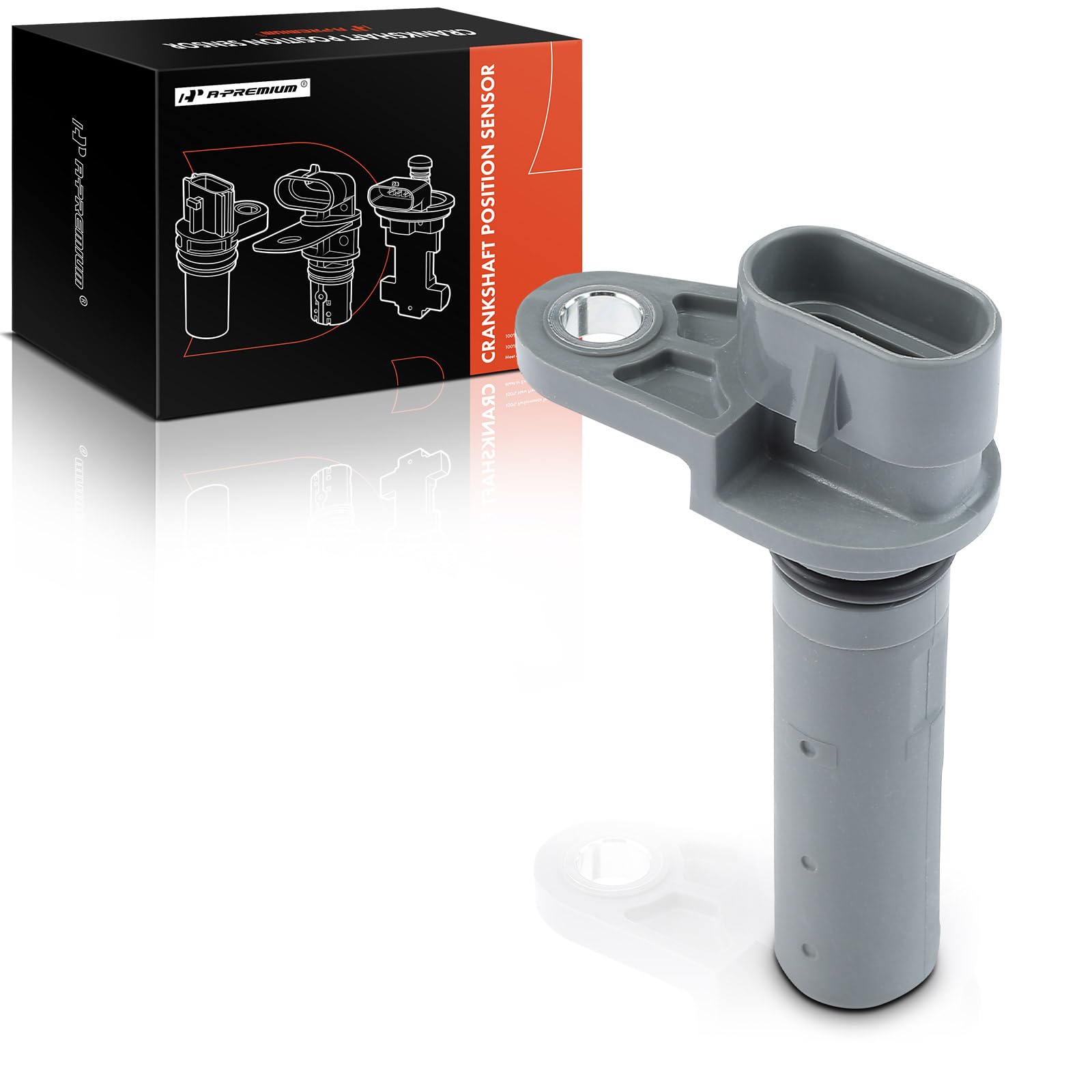 A-Premium Engine Crankshaft Position Sensor Compatible with Cadillac DeVille 2000-2005 Eldorado 2000-2002 Seville 2000-2004 & Oldsmobile Aurora & Pontiac Bonneville, Replace# 12559529