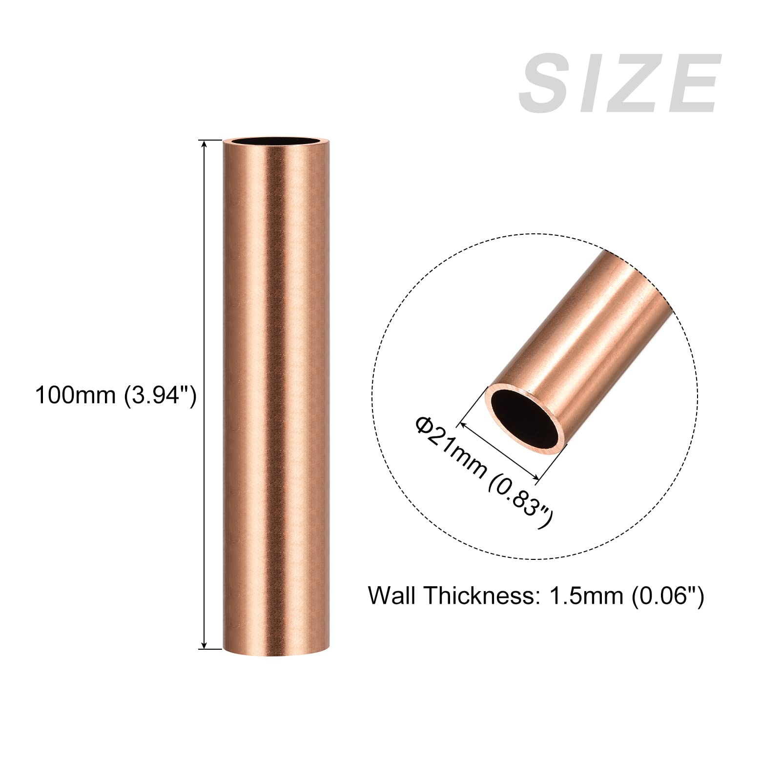 American Gas Lamp Works 7 ft. 9 in. x 0.25 in. Coiled Copper Internal Tubing