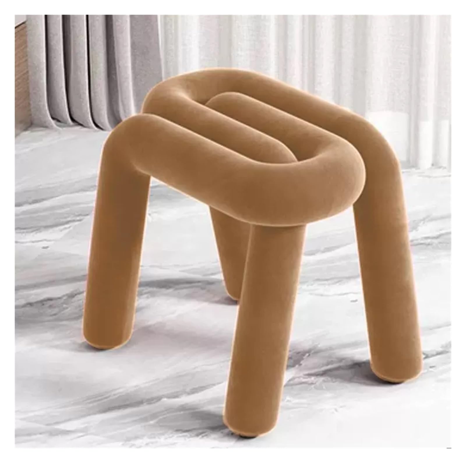 Taburete con almacenamiento y altura ajustable con mesa auxiliar de acero