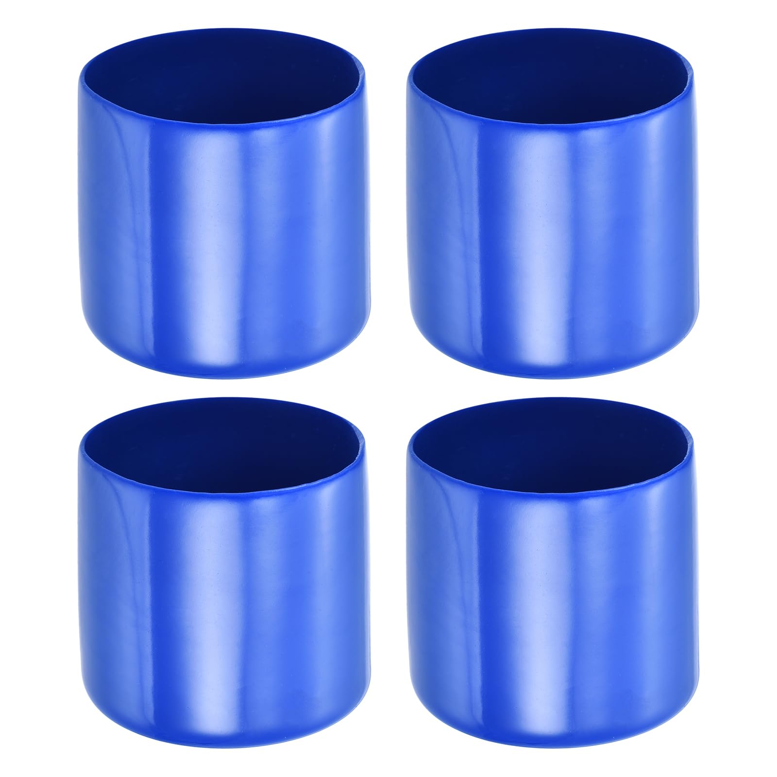 Capuchon de protection en caoutchouc bleu 50mm idéal pour sécuriser vos tubes de jardin
