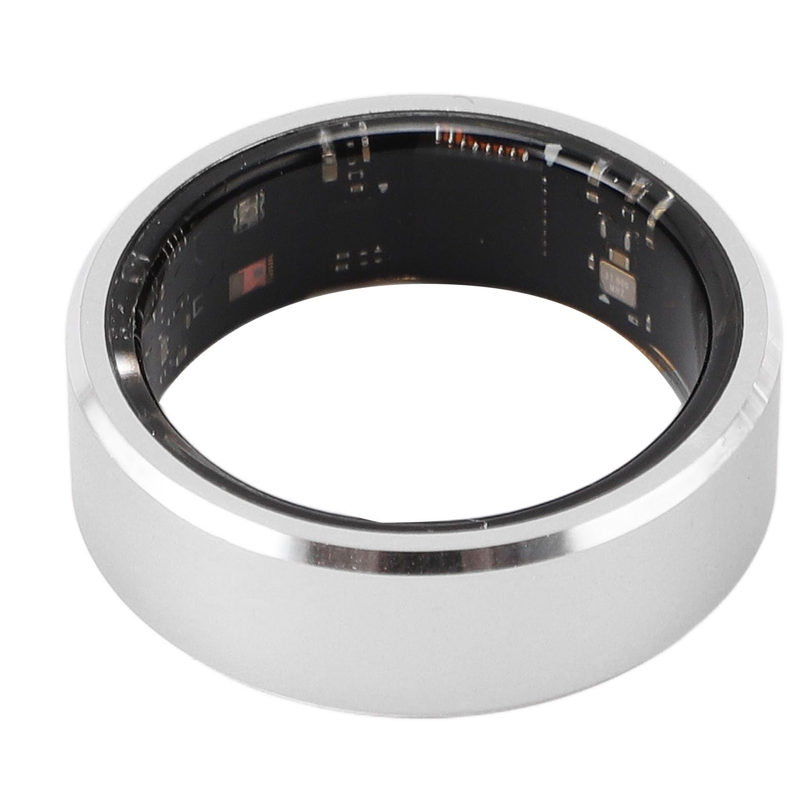 Smart Ring Health Tracker Bluetooth Fitness Monitor Sleep Tracker Support Motion Gesture Motion Sensing Game Silver Fitness Tracker