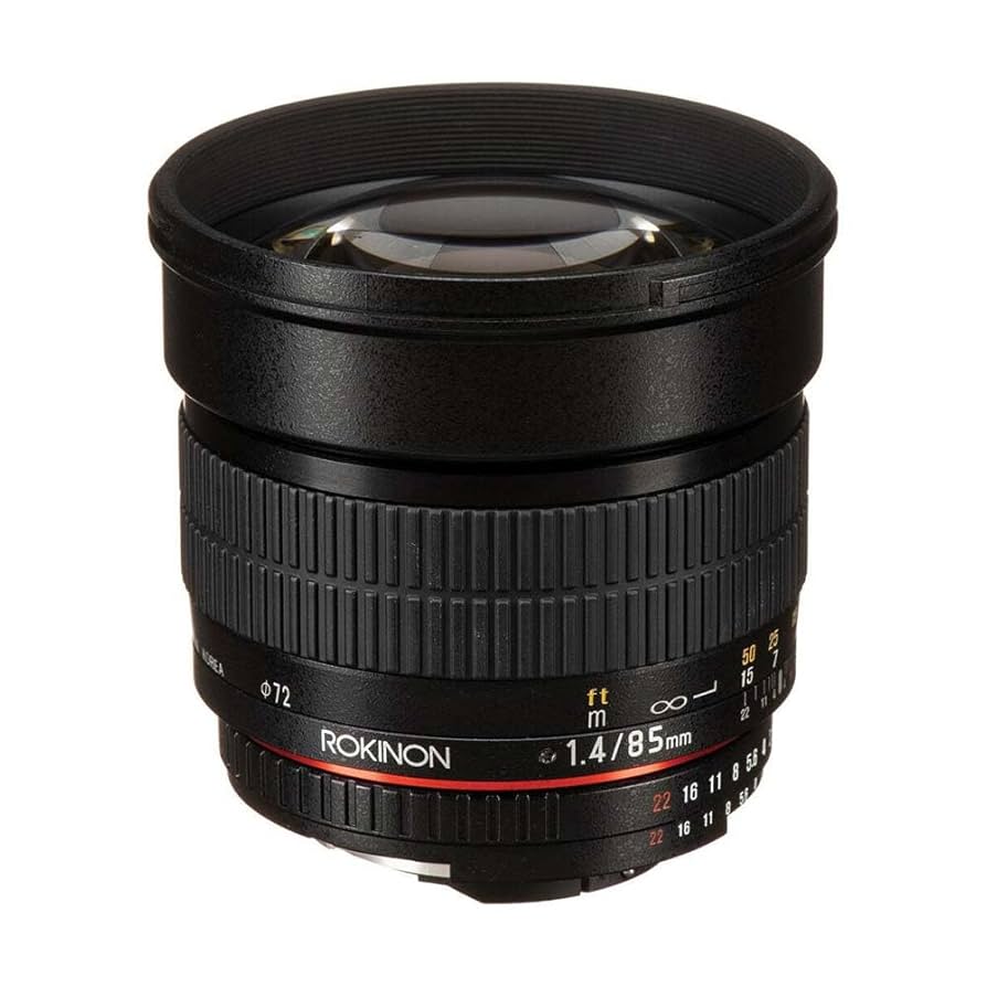 Amazon.com : Rokinon 85mm F1.4 Aspherical Lens for Nikon AE