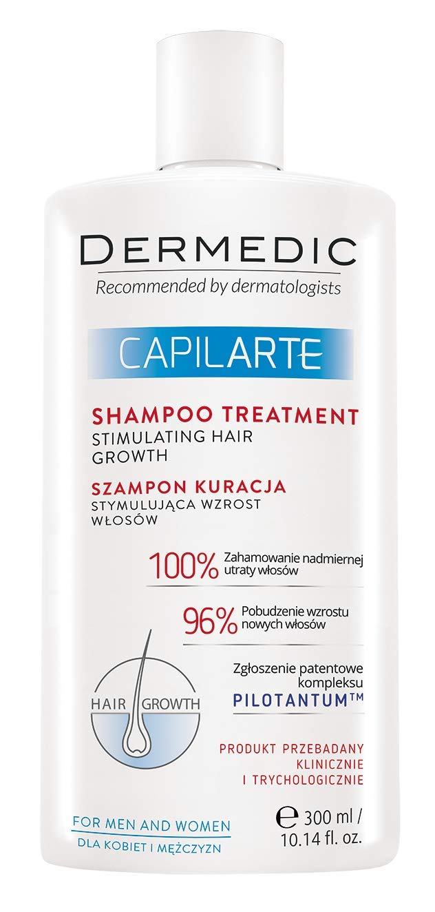 DERMEDIC Capilarte Hair Growth Shampoo 300 ml, 300 ml (Pack of 1)
