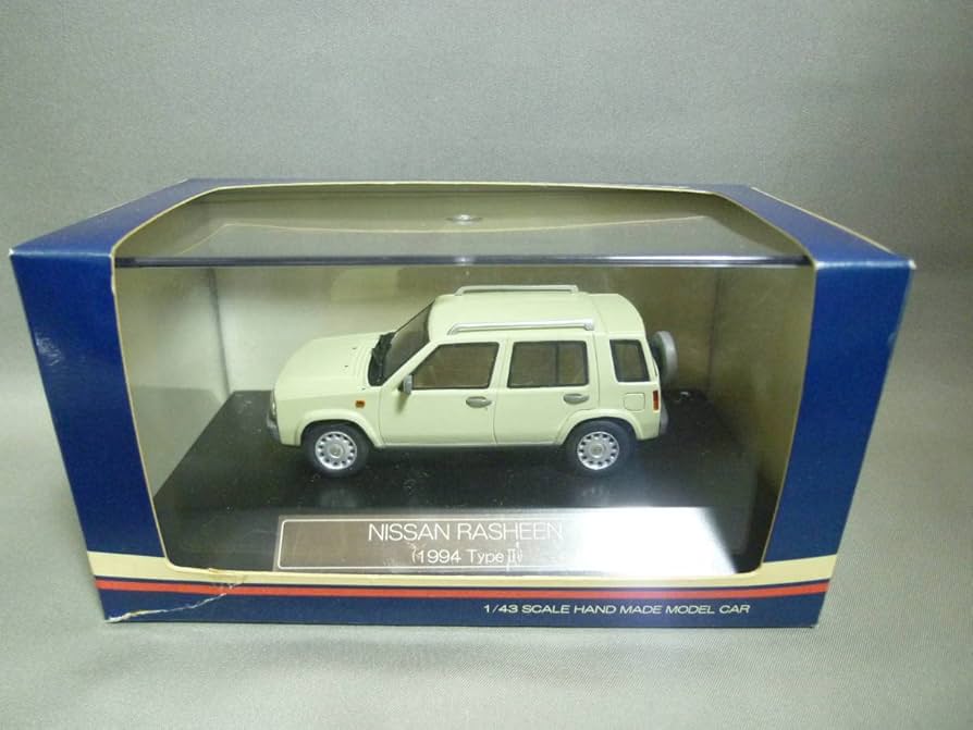 ミニカー Hi-story Nissan Rasheen 1994 Type II Amazon | ハイストーリー 1/43 日産 ラシーン Type Ⅱ 1994