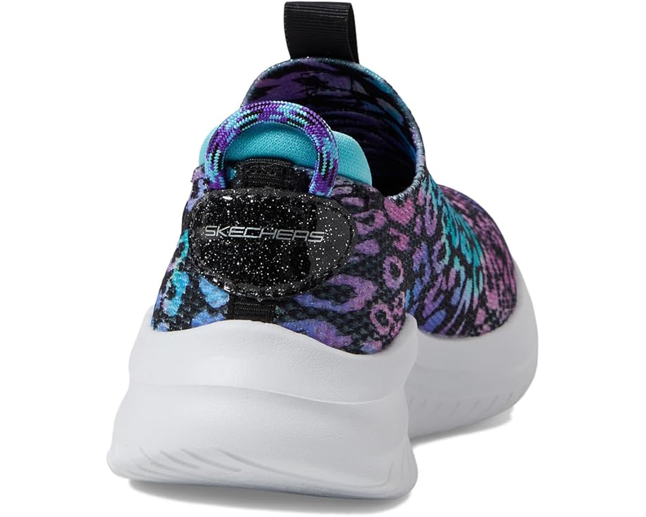 SKECHERS KIDS Sport Stretch Knit-Ultra Flex 3.0 - Safari Shine 303812L (Little Kid/Big Kid) - Back View