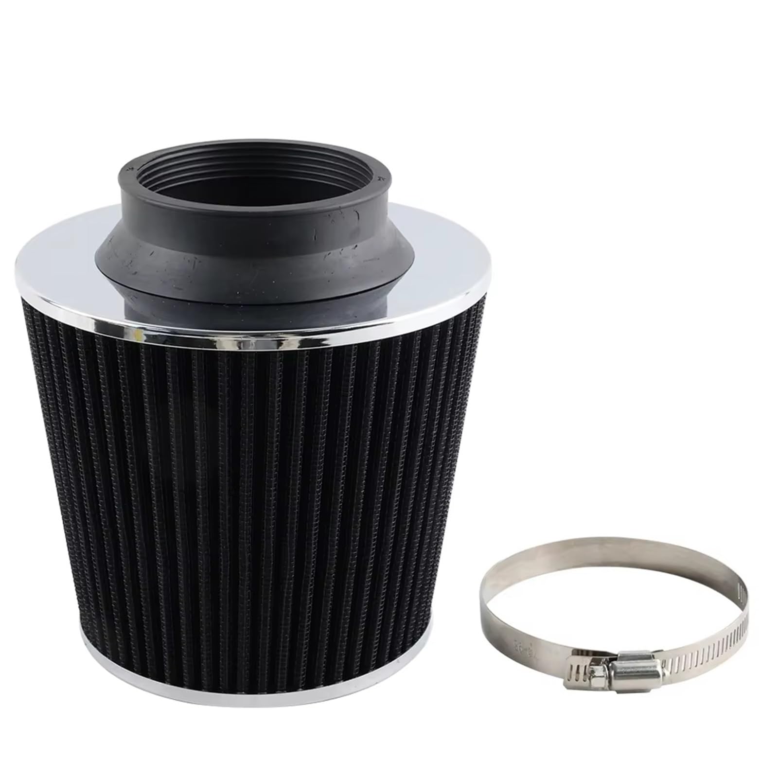 Tubo Admisión Motor Para 1999-2005 Para Serie 3 323 325 328 330 E46 Ram Admisión + Filtro Filtro De Admisión De Aire Con Tubo(Black)