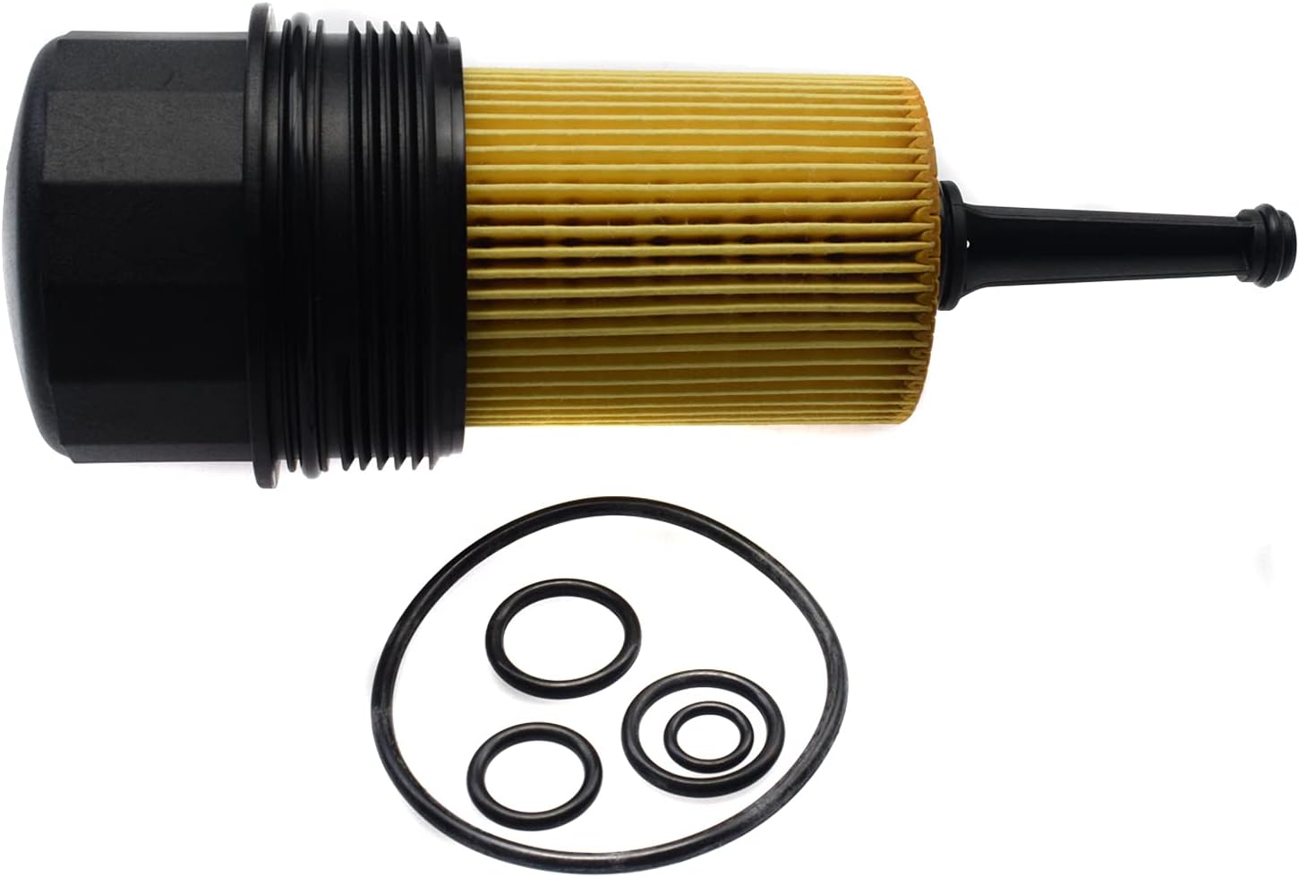 Engine Oil Filter W/Housing Cover Cap 6111800010 For 2003-2006 Dodge Sprinter 2500 3500 For Freightliner Sprinter 2500 3500 For Dodge Sprinter 2500 3500 For 2002-2006 Freightliner Sprinter 2500 3500