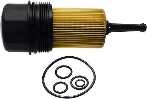 Filtro de aceite de motor con tapa de cubierta de carcasa 6111800010 para Dodge Sprinter 2500 3500 2003-2006 para Freightliner Sprinter 2500 3500