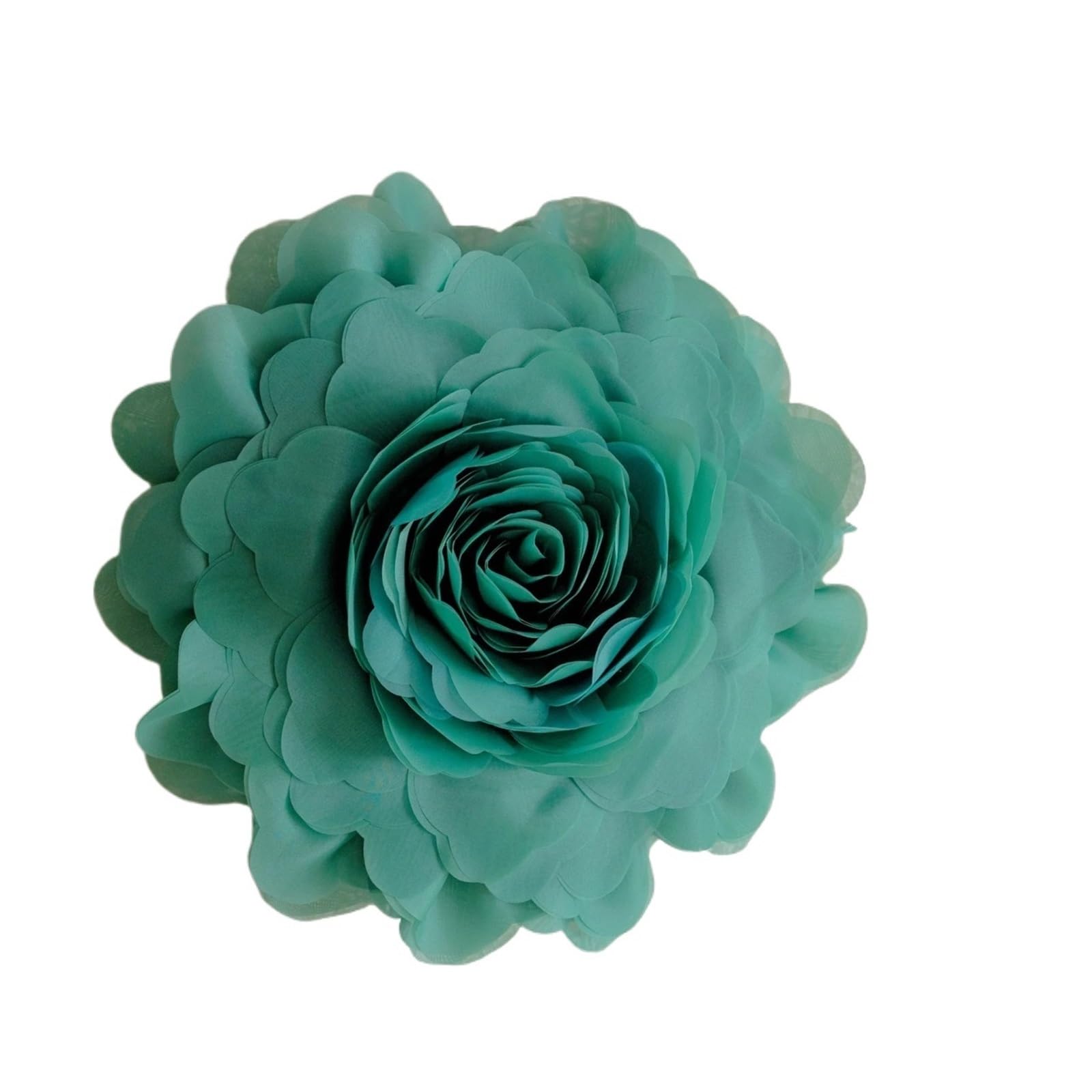 LCKKJHG Princess Wind Three-dimensional Tulle Flower Pillow Cover Luxury Ins Bedroom Bedside Cushion Floating Window(Color-08)