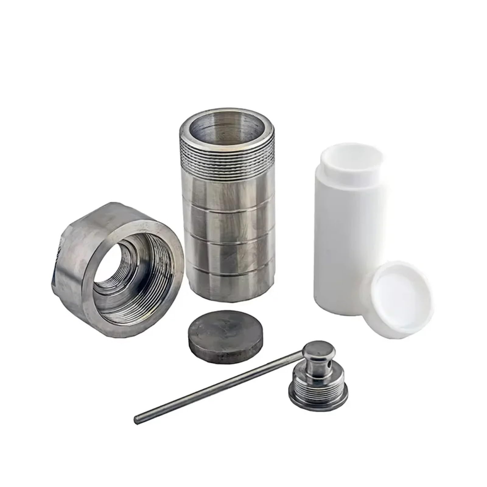 Autoclave, Cámara de PTFE de 5-100 ml for Autoclave Reactor de síntesis hidrotérmica Recipiente hervidor Recipiente Revestido de Reactor Autoclave para Laboratorio(50ml)