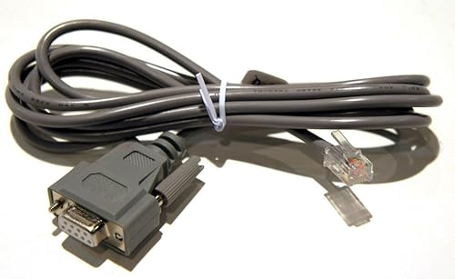 APC PDU Serial Cable 940-0144 DB9 a RJ12 Consola de reemplazo 940-0144 Serial Cable AP7900, AP8841,9000, etc., PDU con medidor de rack