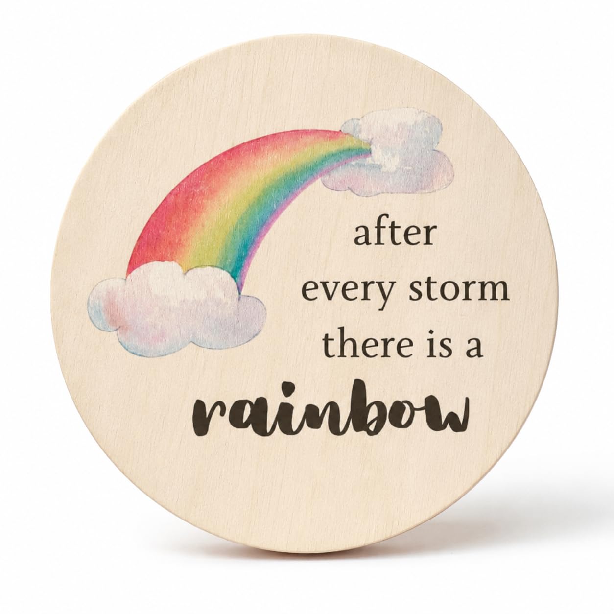 Rainbow Baby Pregnancy Announcement Birth Announcement Sign Newborn Sign