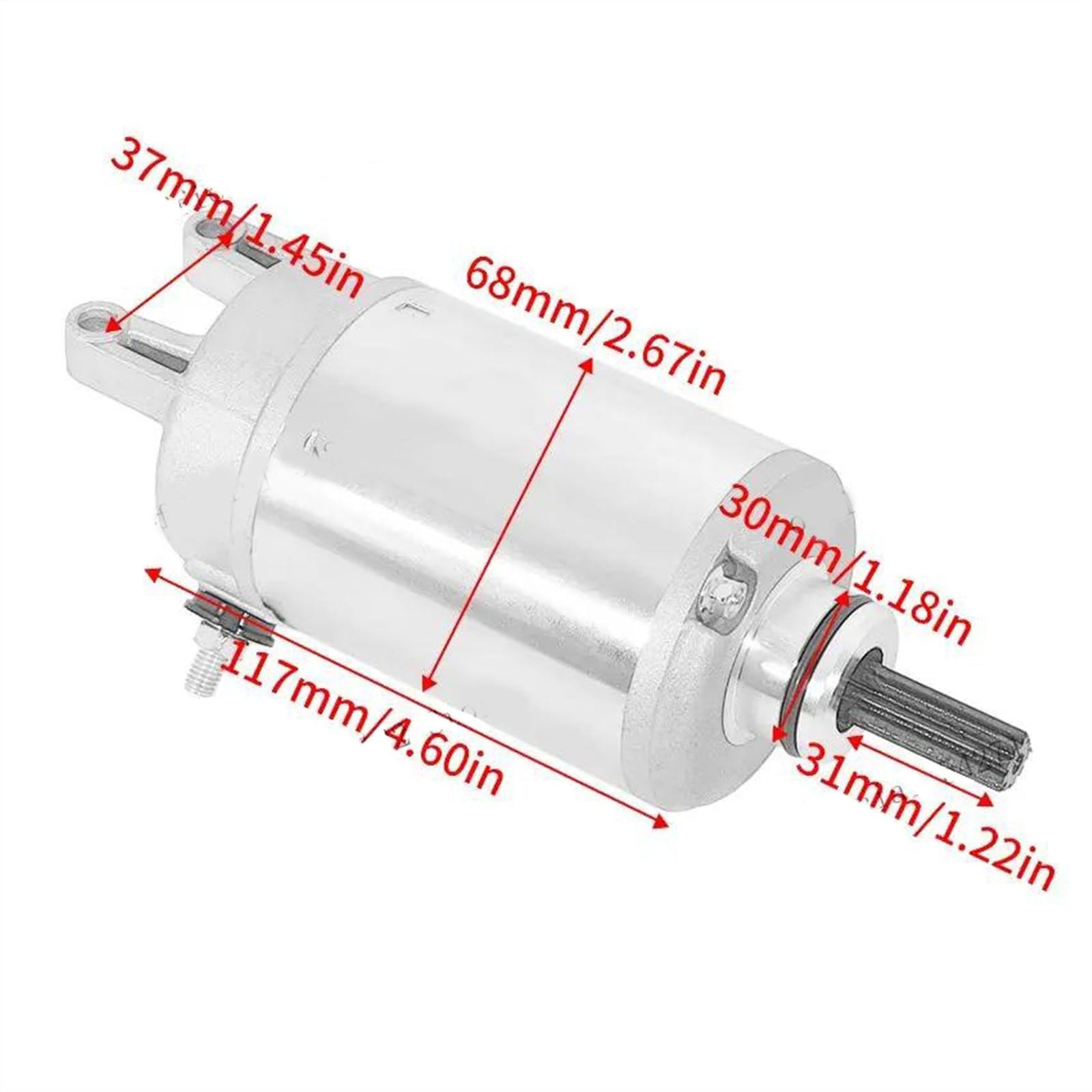 Motorino di Avviamento del Motociclo per Suzuki AN650 AN650Z Burgman 650 2003-2016 2008/2013-2017 OEM:31100-10G00 Parti di Accessori Moto Accessori