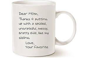 Dear Mom Mug: The Perfect Gift to Express Gratitude and Love