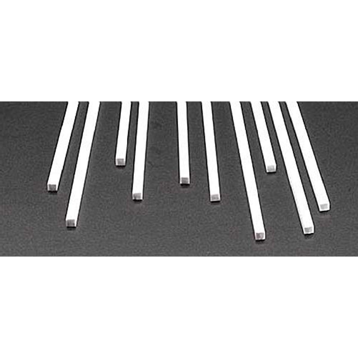 PlastructMS-125 Square Rod.125 10 PLS90780 Plastic Building Supplies