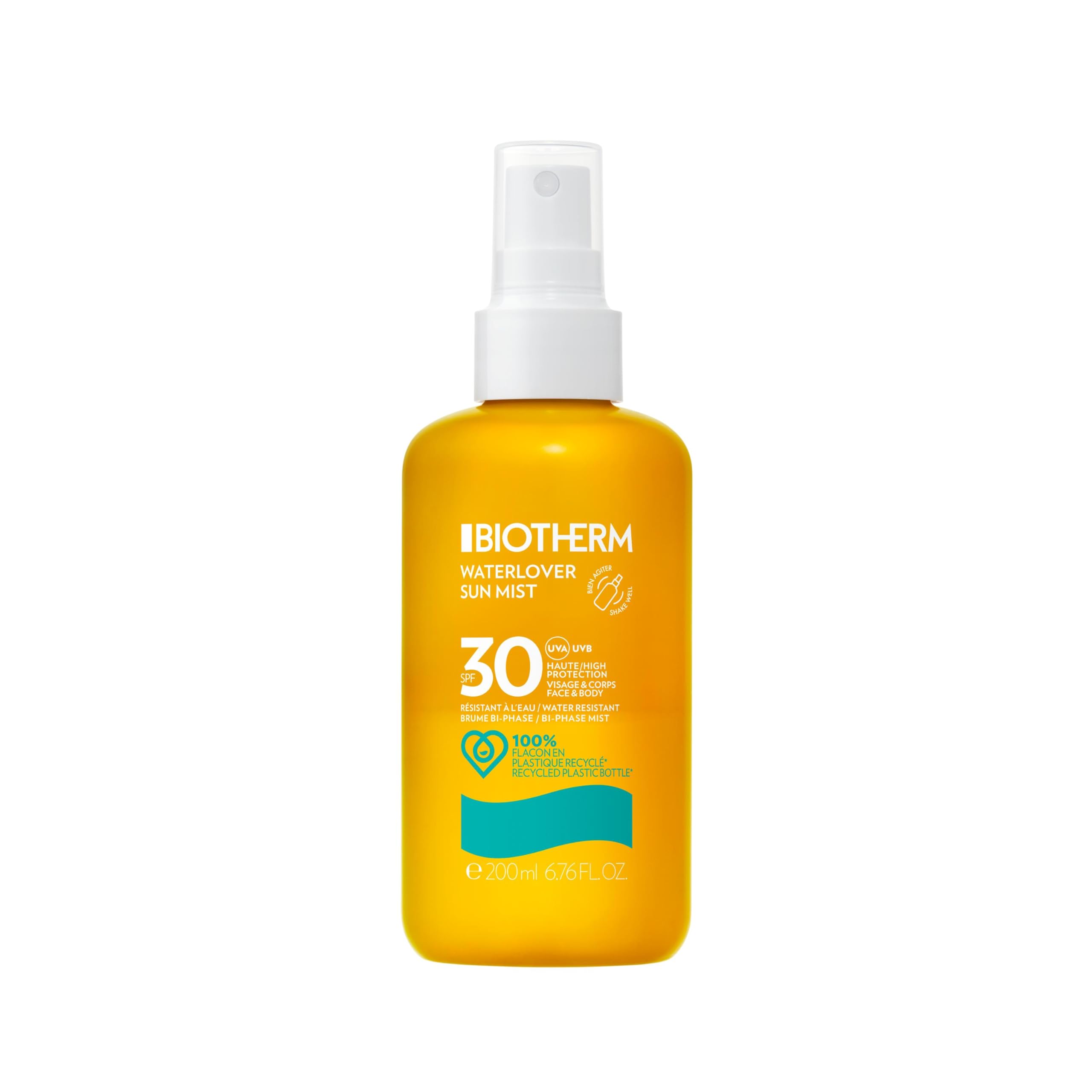 Biotherm Waterlover Brume Solaire SPF30 Hydratante Waterproof | Enrichi en Planc
