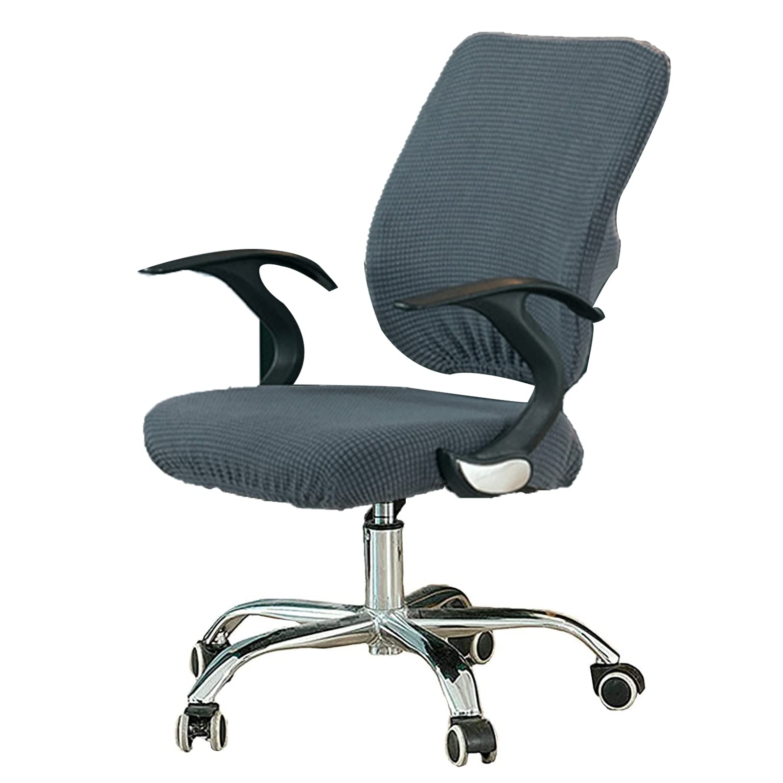 Housse amovible pour chaise d'ordinateur afin de rénover un fauteuil de bureau abîmé
