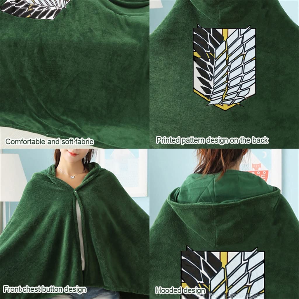 Amazon｜MFCHY グリーンウェアラブルマント旅行昼寝レジャー