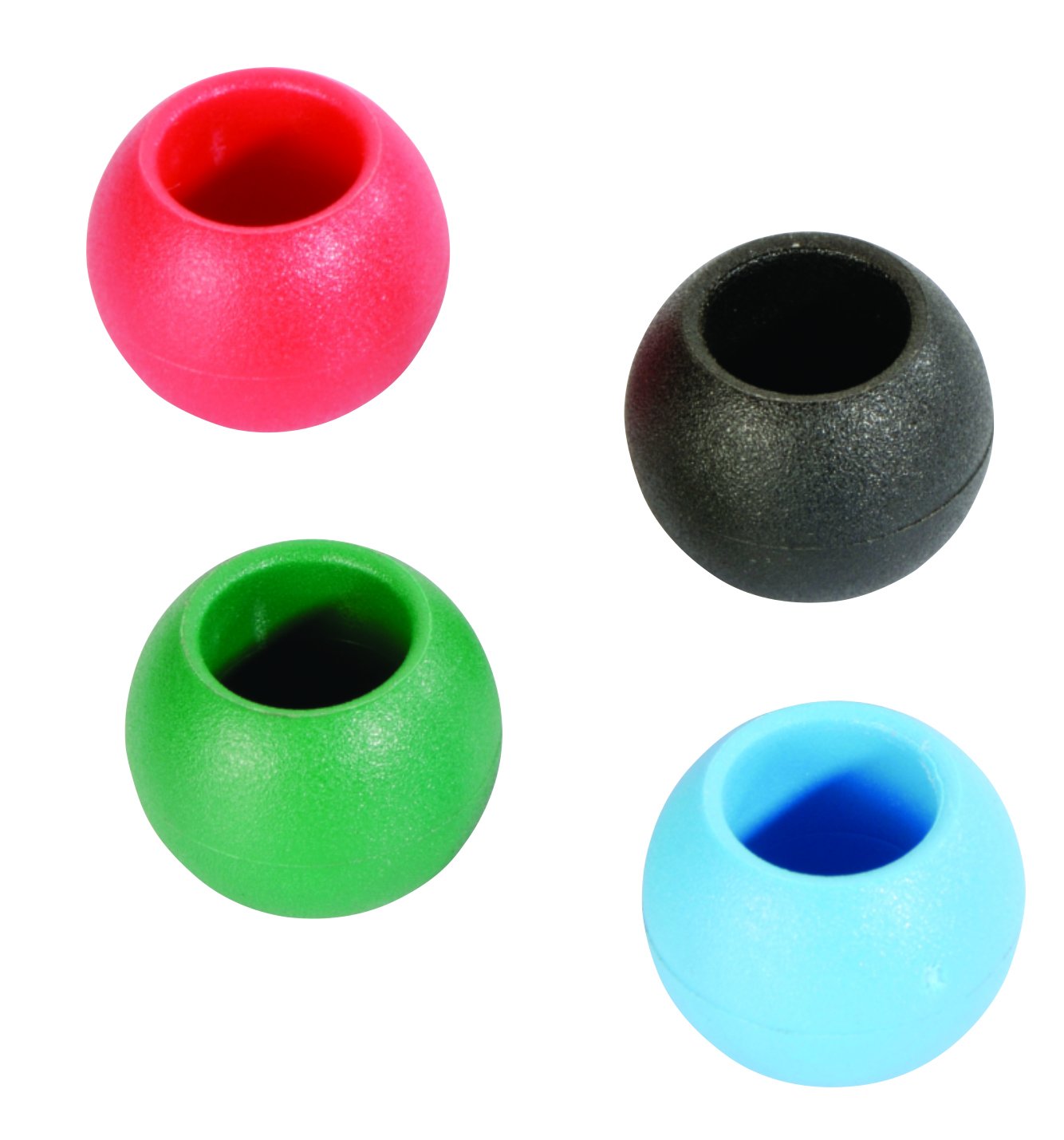 Nautos HPN070D 16 mm - TIE Ball - Set of 10 (Black)