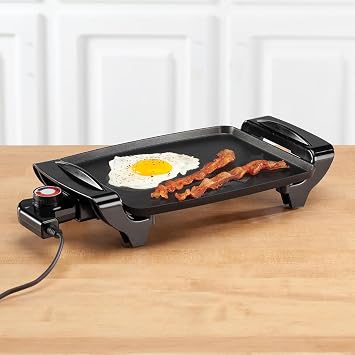 Fox Valley Traders Compact Electric Griddle by Home Marketplace