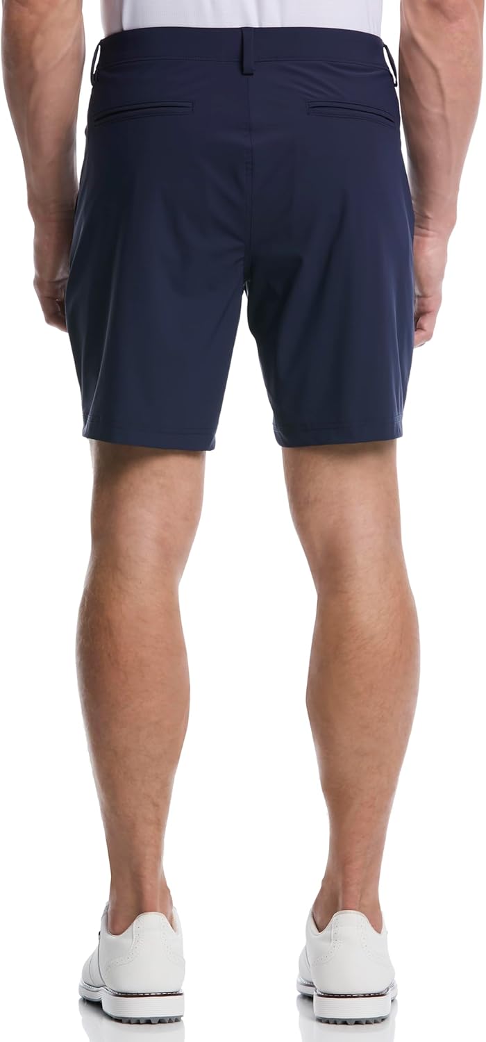 PGA Tour Mens 8" Solid Performance Stretch Pull-on Golf Shorts with Stretch Waistband, Moisture-Wicking, Sun Protection - Image 2