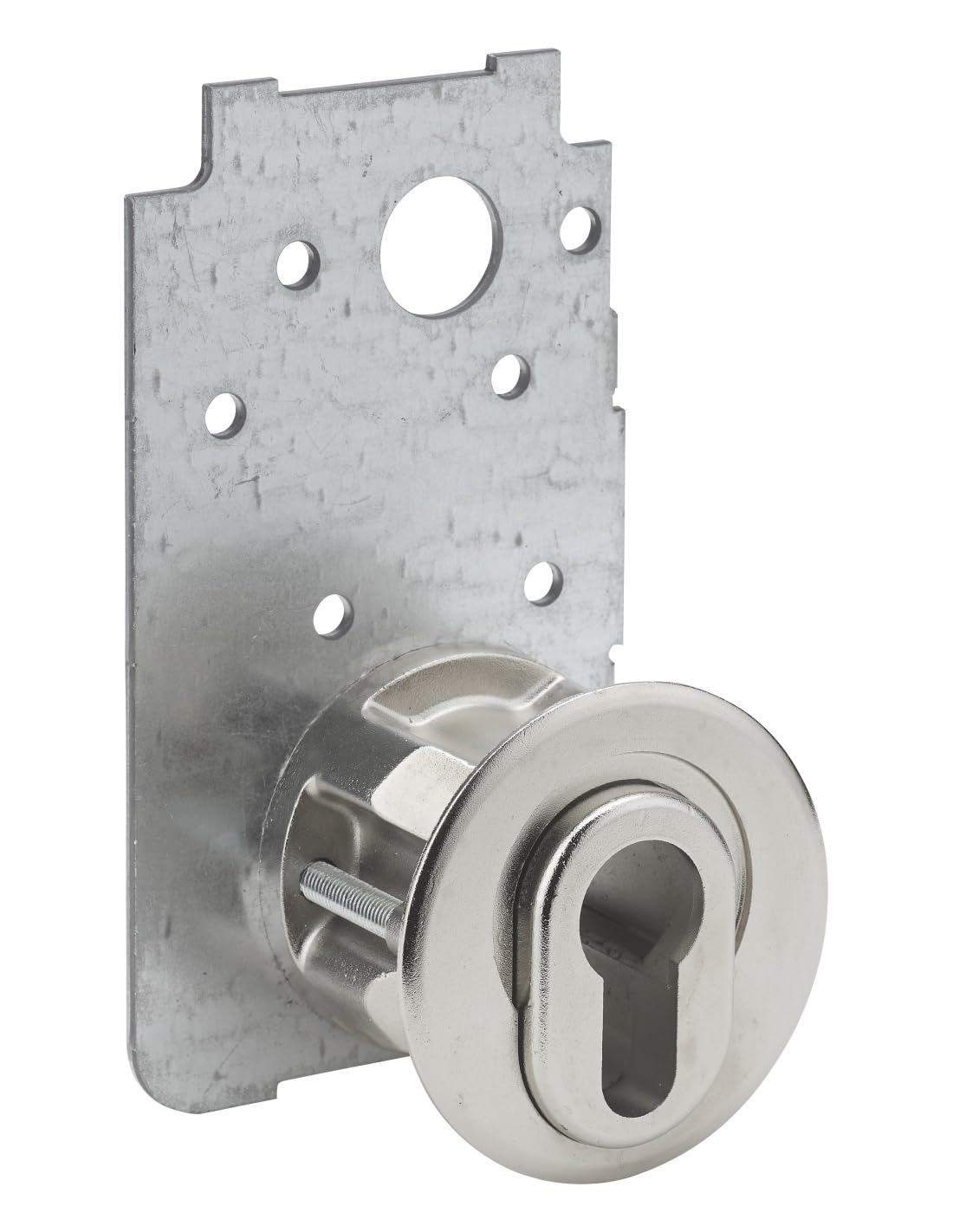 THIRARD - Cerradura de Sobreponer Beluga A2P* con Bocallave para Entrada Derecha - 3 Puntos - Puerta de 1,65 a 2,25 m - Cilindro Transit2 30 x 65 mm - Puerta 45 mm - Marrón - 4 Llaves Incluidas