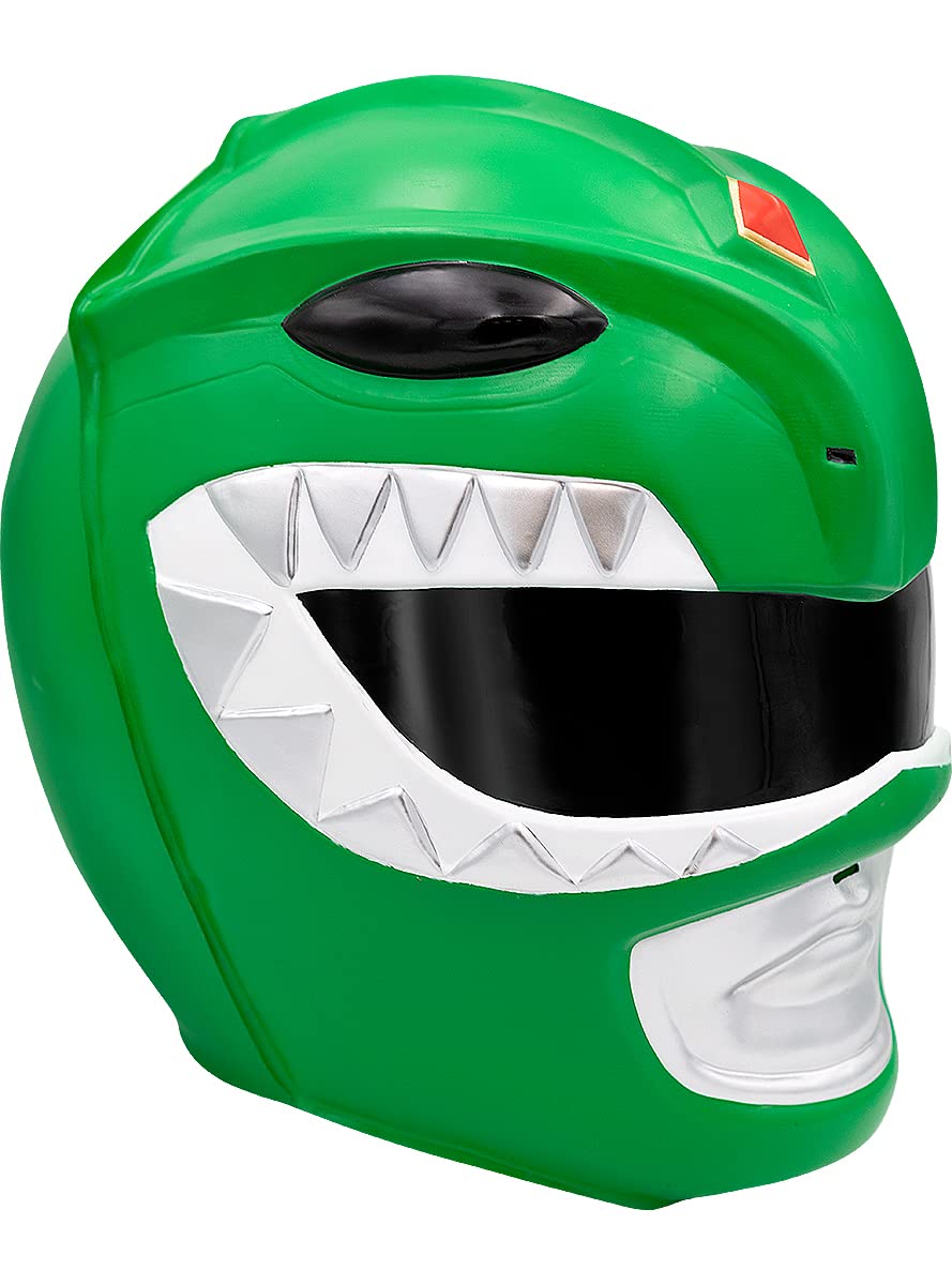 Funidelia Casco Power Ranger Verde per Uomo. Accessori per Costumi per Adulto