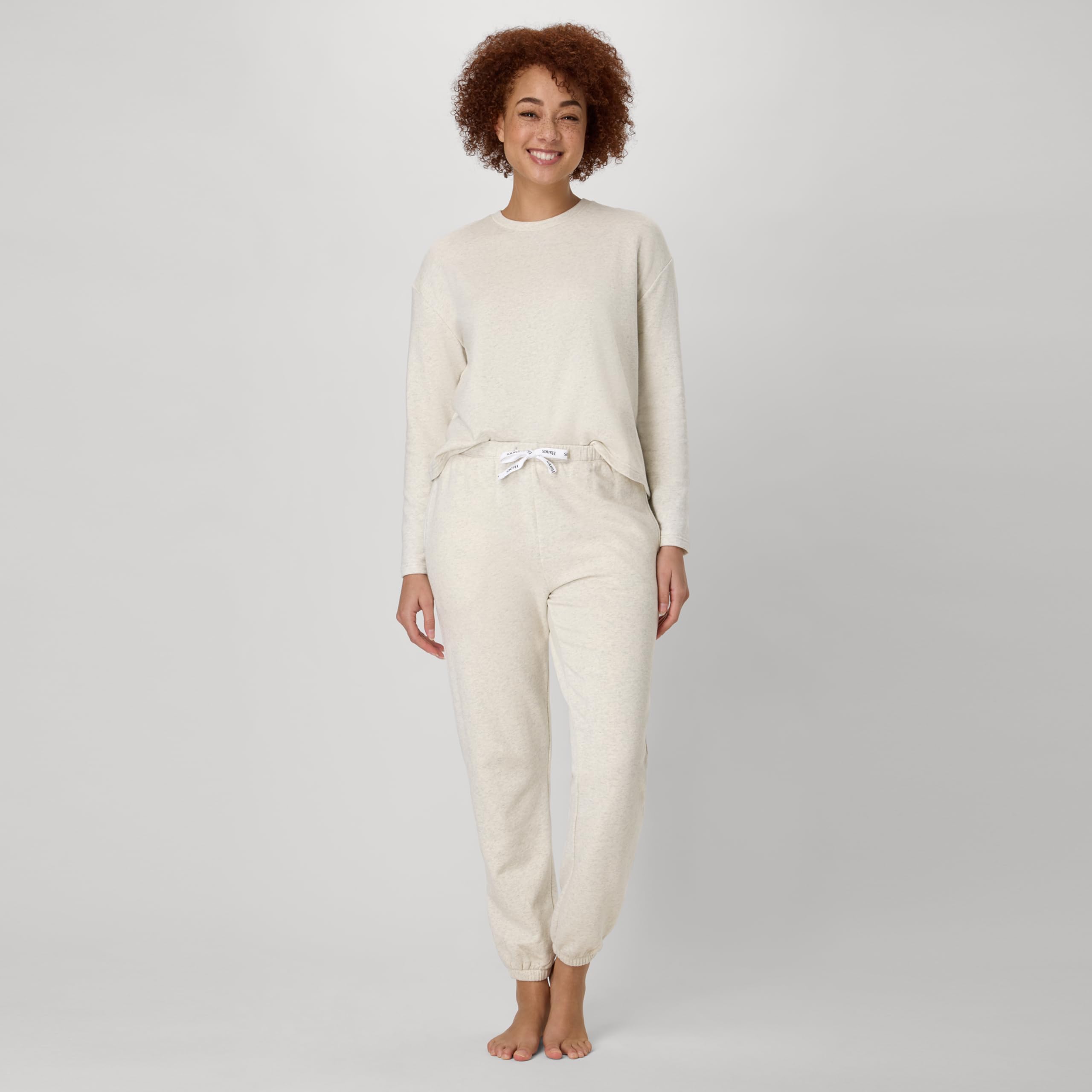 Hanes Originals Comfywear French Terry Joggers, Lightweight Lounge Pants for Women, 28" - Spodnie od pidżamy Kobiety