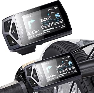 RANRAO Display LCD Electric Bike for Bafang BBS0102 G340 M510 G510 M620 EB02 Display with Bluetooth Navigation, UART