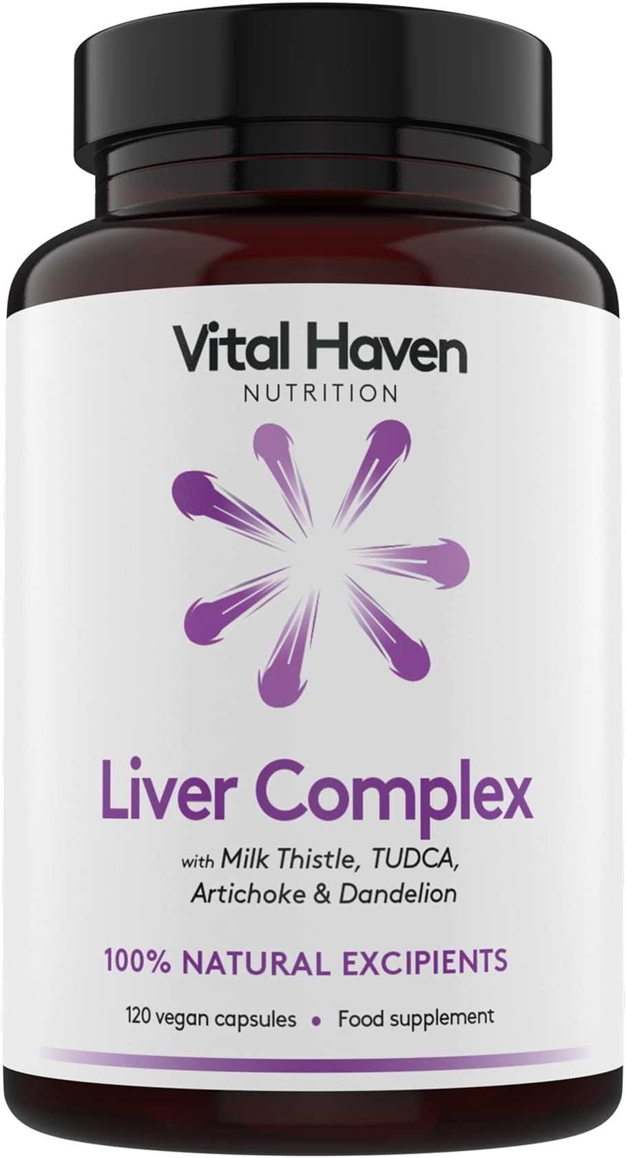 Liver Protector - Milk Thirsle, TUDCA, Dandelion Roots, Artichoke - UK Made