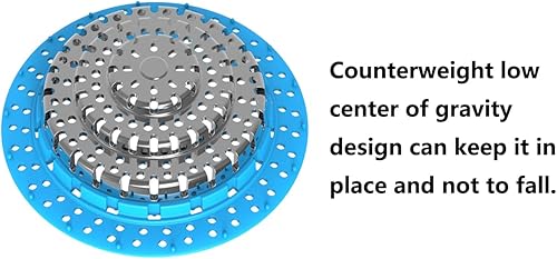 Miniatura 9 de XAJOON Bathtub Drain Hair CatcherBathtub Protector Suitable for Bathroom Bathtub Pop-Up Drains and Bathroom Sink Patented Product