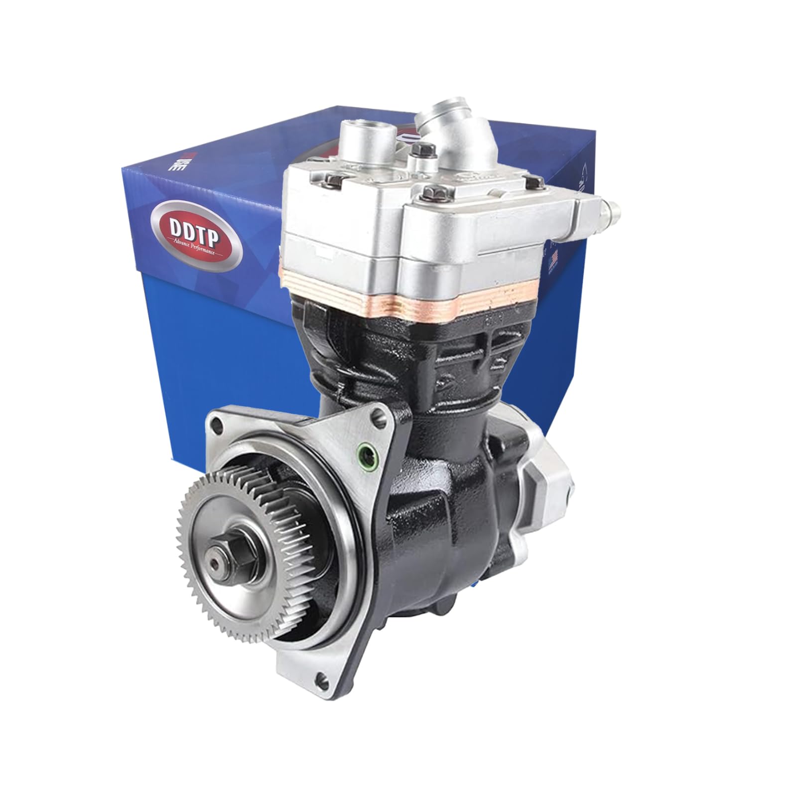 New Air Compressor, Detroit Diesel DD15 903,906 (EA4711302515, A4711302515, 4711302515, K095731)