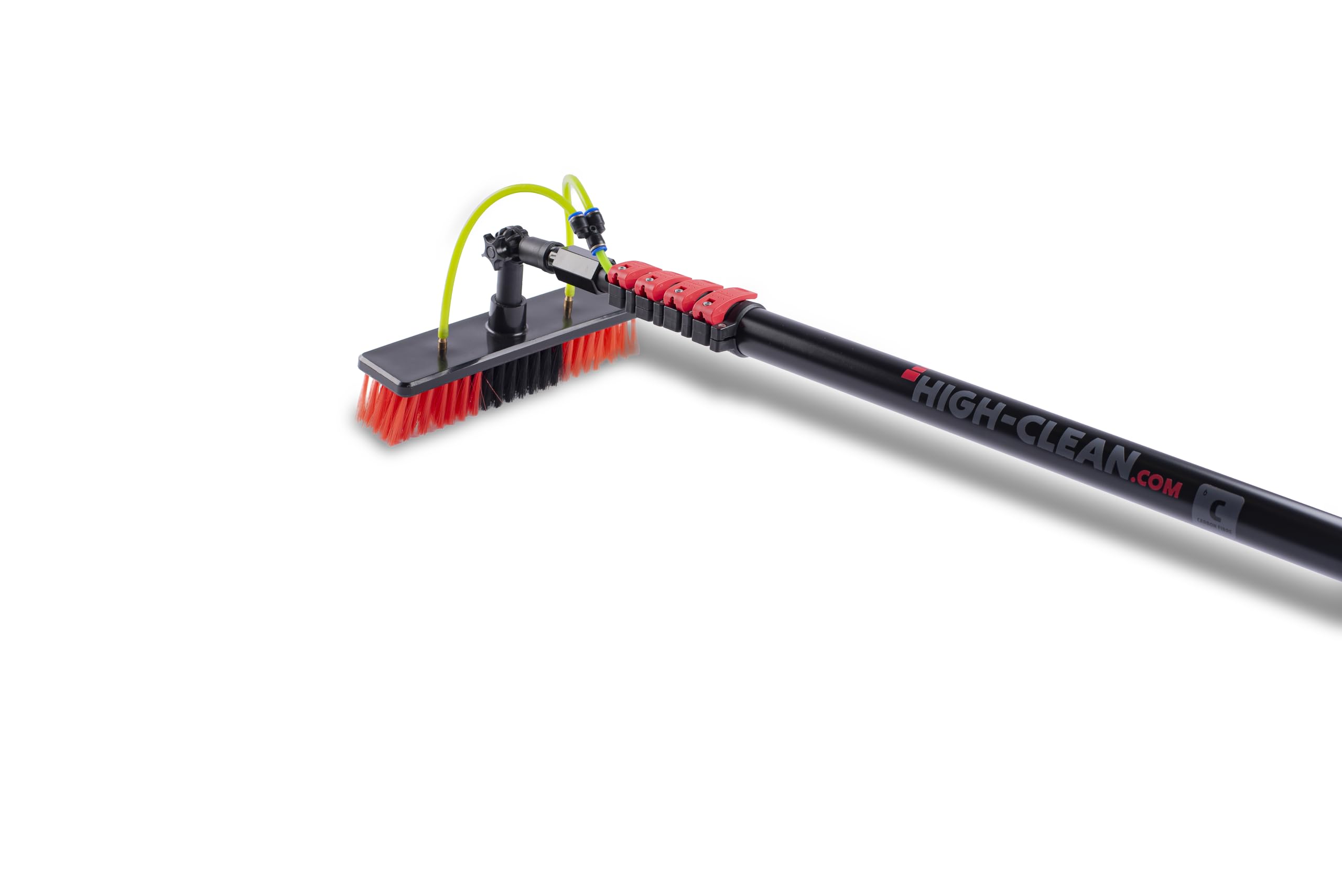 Carbon Fiber Teleskopstiel mit Allroundbürste - 7,2 m