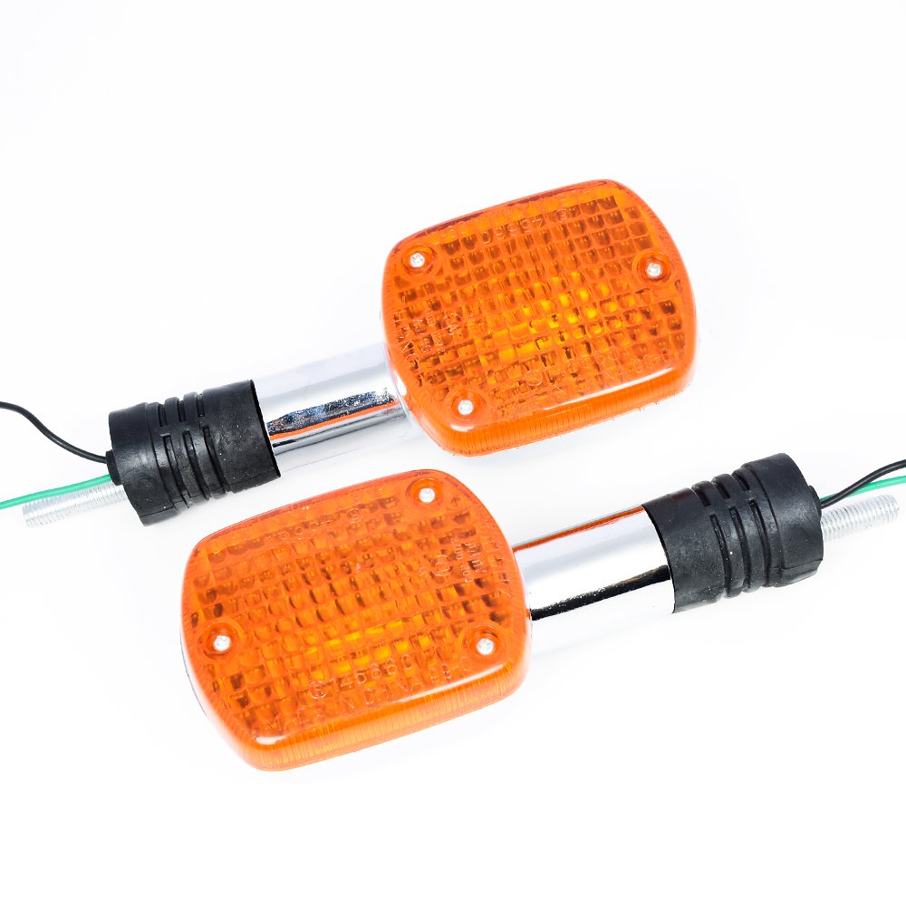 1 Pair Turn Signal Blinker Lights Compatible with Honda Cruiser Shadow Steed Rebel MAGNA VTX 1300 1800